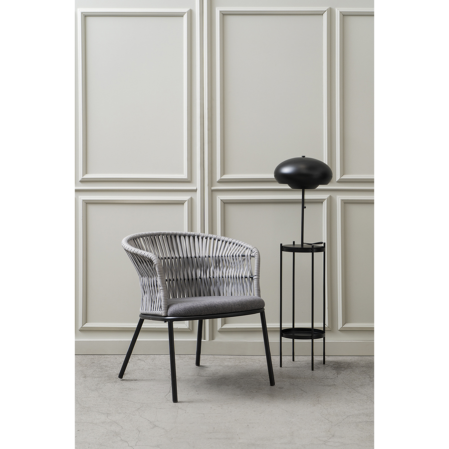 Изображение товара Лаунж-кресло Haugen, темно-серое/светло-серое