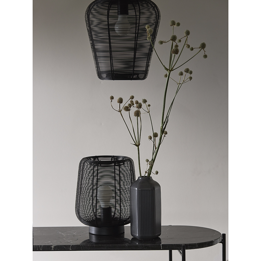 Изображение товара Лампа настольная Vinger, Ø22х26 см, черная