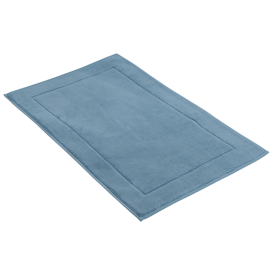 Изображение товара Коврик для ванной джинсово-синего цвета из коллекции Essential, 50х80 см