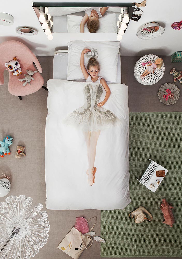 Изображение товара Комплект постельного белья Балерина, полутораспальный