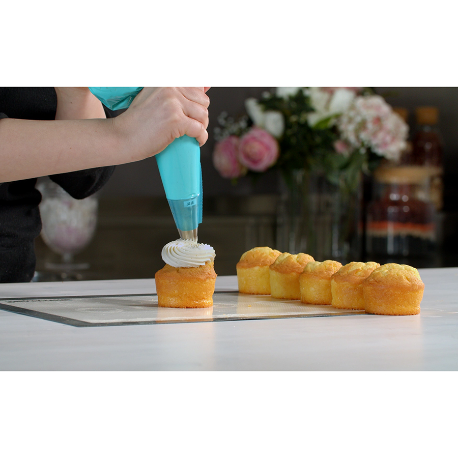 Изображение товара Форма силиконовая для приготовления маффинов Muffin, 18х33 см