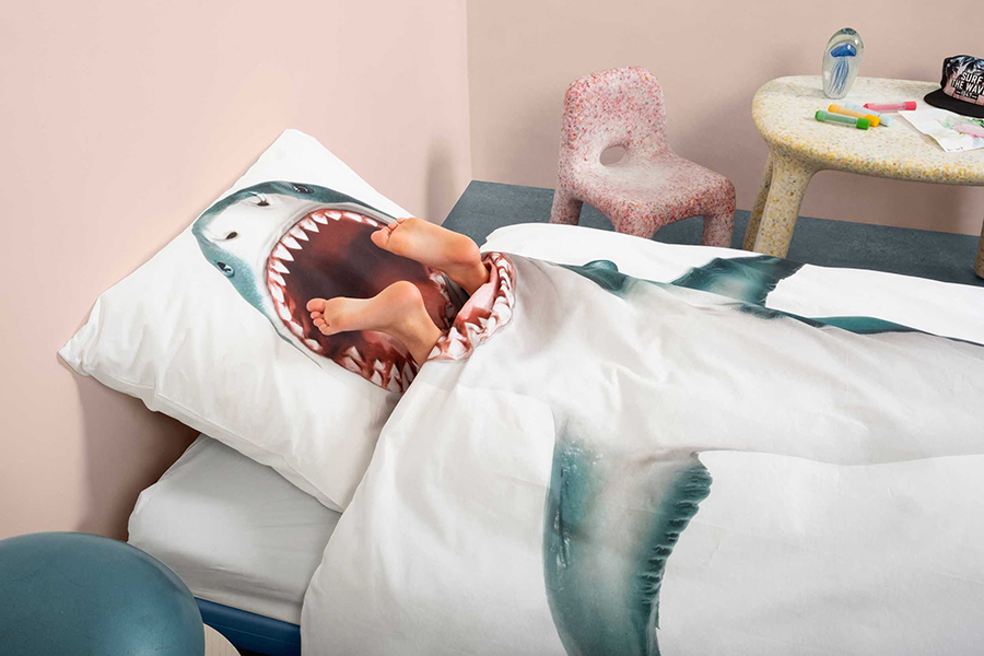 Изображение товара Комплект постельного белья Акула, полутораспальный