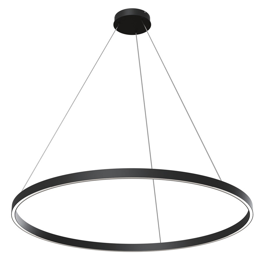 Изображение товара Светильник подвесной Technical, Rim, Ø100 см, черный