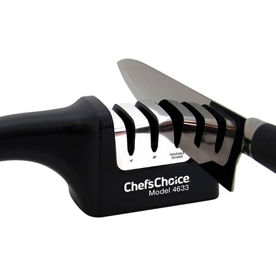 Изображение товара Точилка механическая Chefs Choice, Knife Sharpeners, черная