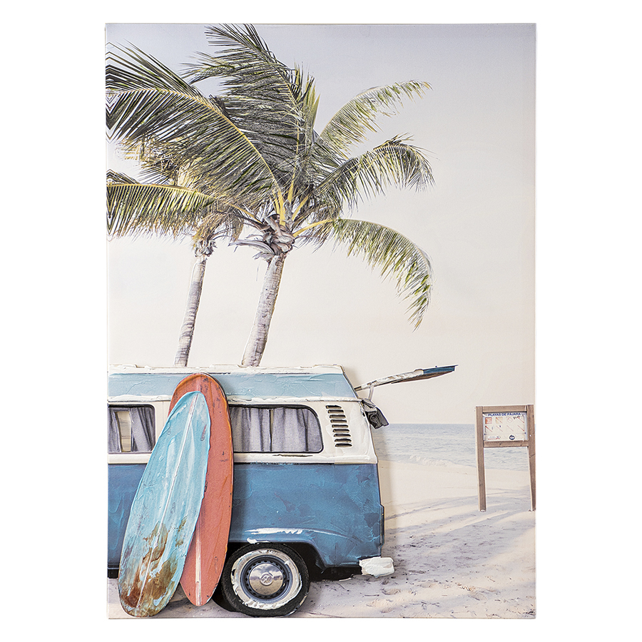 Изображение товара Панно декоративное с эффектом 3D Surf, Ocean, 50х70 см