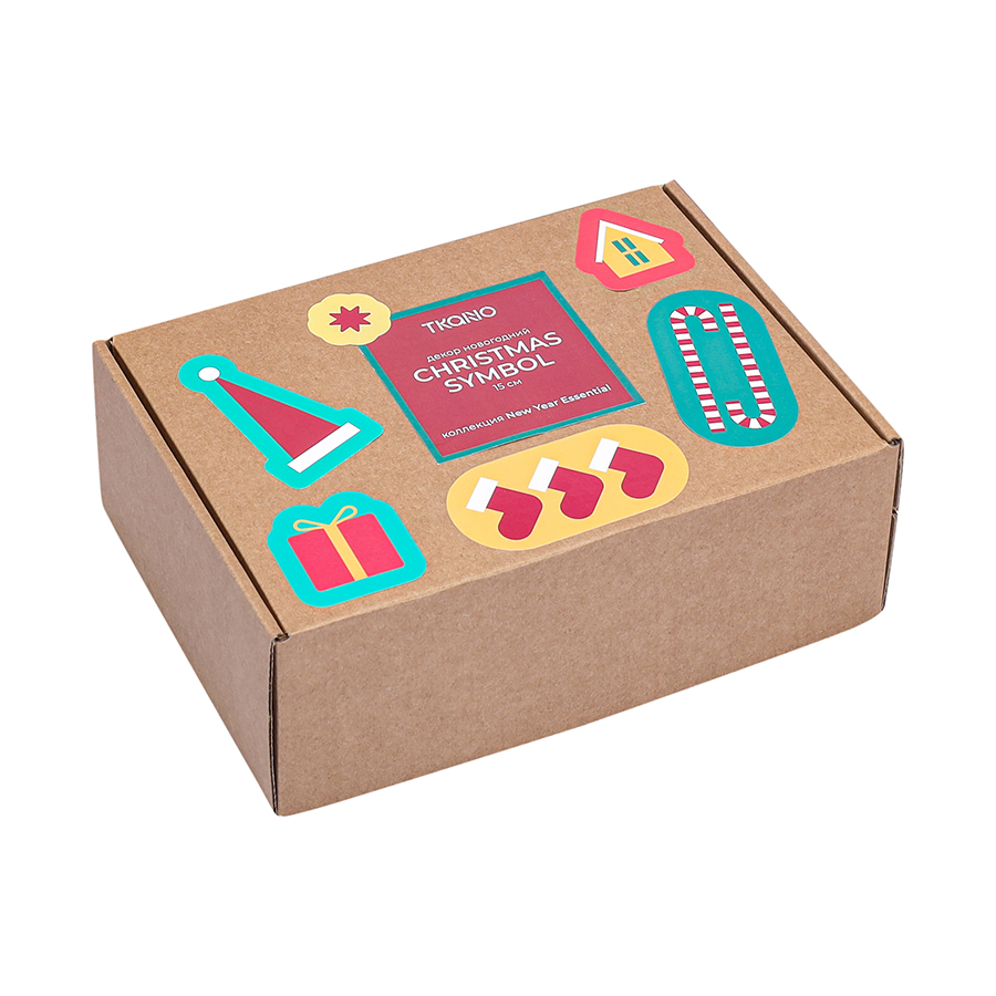 Изображение товара Декор новогодний Christmas symbol из коллекции New Year Essential, 15 см