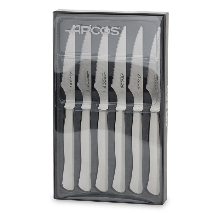 Изображение товара Набор столовых ножей для стейка Arcos, Steak Knives, 11 см, 6 шт.