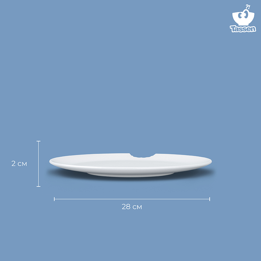 Изображение товара Набор тарелок Tassen With bite, 2 шт, 28 см