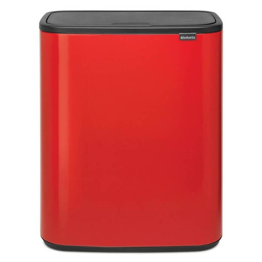 Изображение товара Бак для мусора Brabantia, Bo, Touch Bin, 2х30 л, пламенно-красный