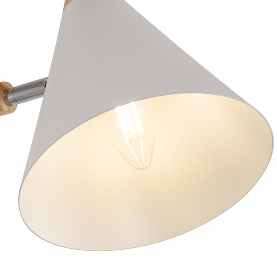 Изображение товара Люстра Modern, Rise, 3 лампы, Ø60,5х37 см, белая