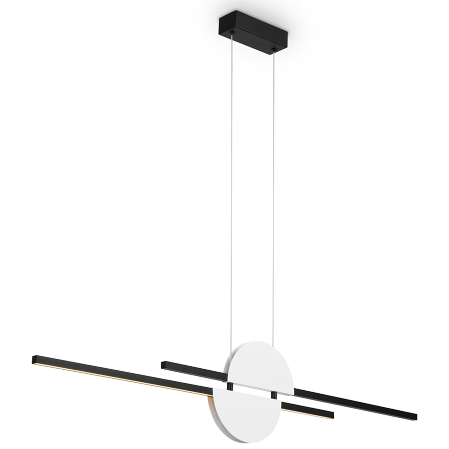 Изображение товара Светильник подвесной Modern, Skyline, 1,8х110х204 см, черный/белый