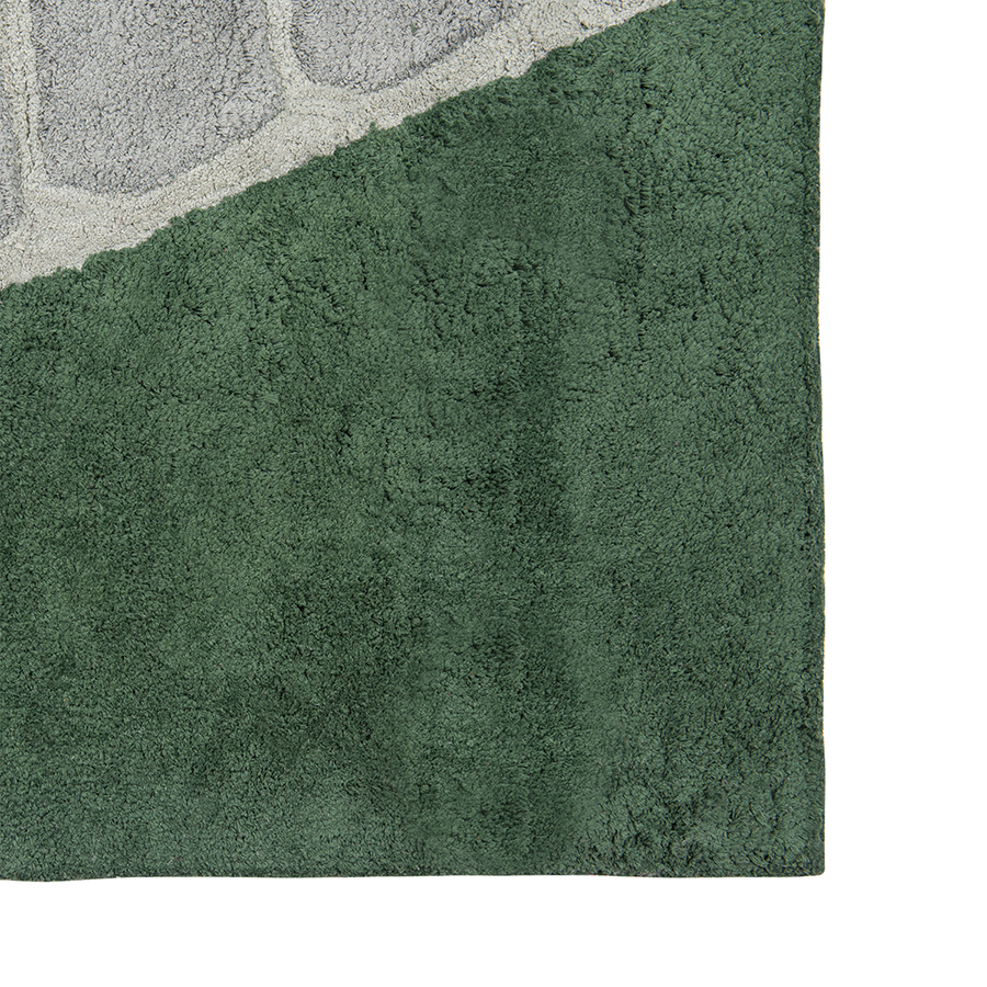 Изображение товара Ковер из хлопка с рисунком Tea plantation из коллекции Terra