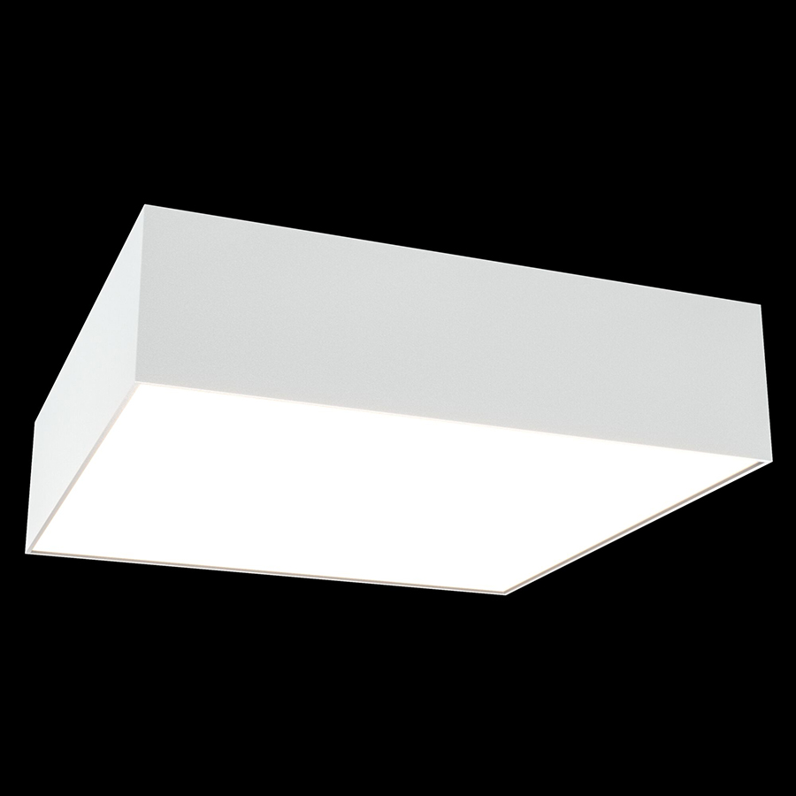 Изображение товара Светильник потолочный Ceiling & Wall, Zon, 22х22х5,8 см, белый матовый