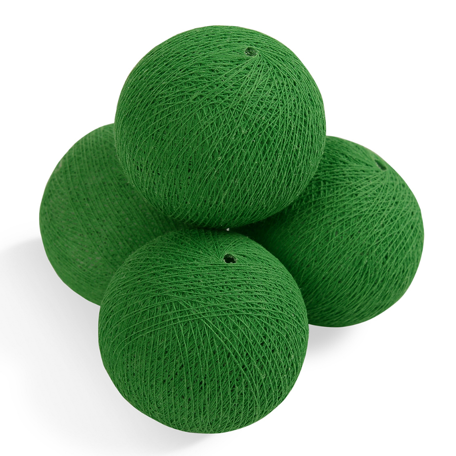Изображение товара Шарик для гирлянды Lares&Penates, темно-зеленый