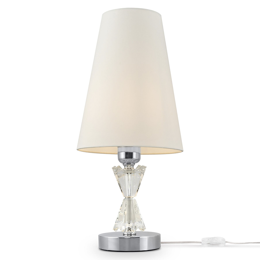 Изображение товара Лампа настольная Florero, 46х20,5 см, хром