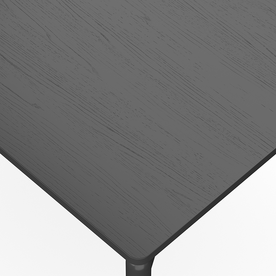 Изображение товара Стол обеденный Saga, 75х120 см, темно-серый