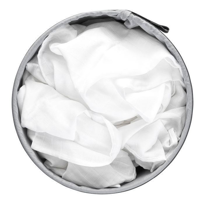 Изображение товара Бак для белья с пластиковой крышкой Brabantia, 35 л, белый