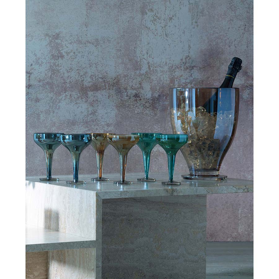 Изображение товара Набор креманок для шампанского Signature, Epoque, 150 мл, сапфир, 2 шт.