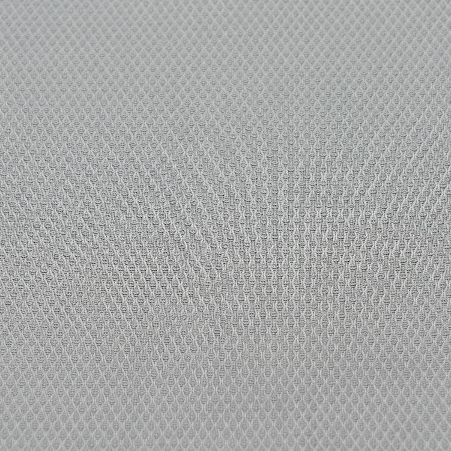 Изображение товара Дорожка серого цвета с фактурным рисунком из хлопка из коллекции Essential, 53х150см