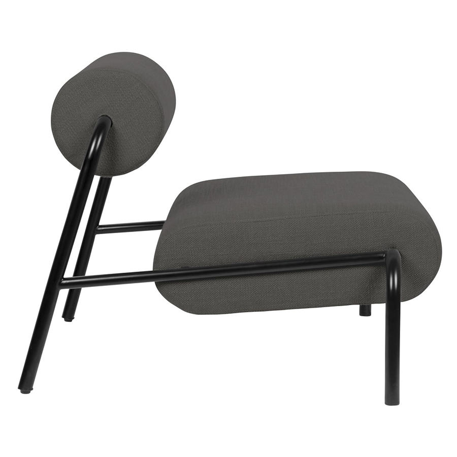 Изображение товара Лаунж-кресло Zuiver, Lekima, 87x93x70 см, темно-серое