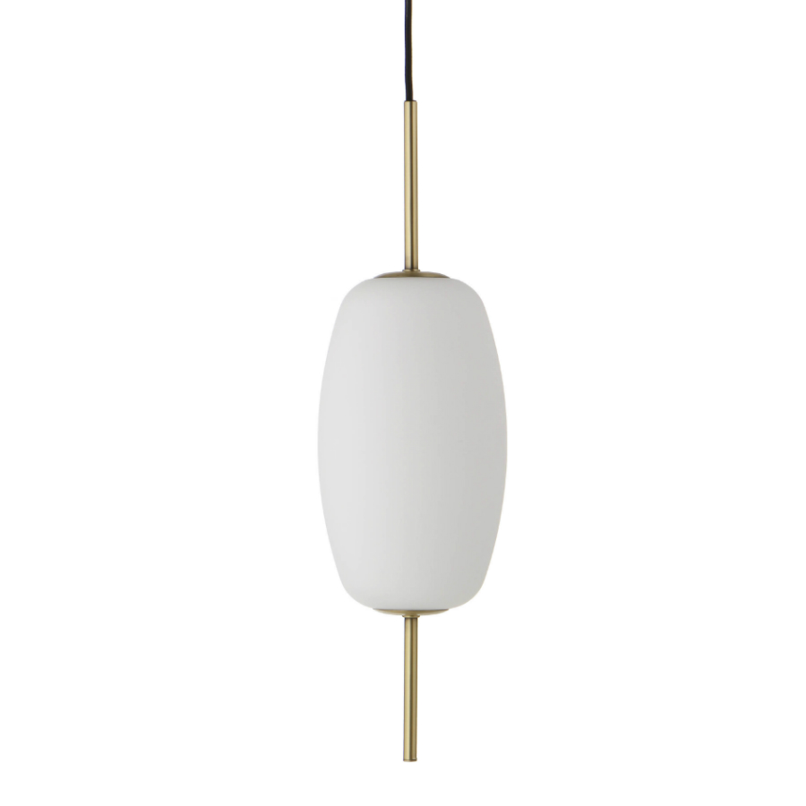 Изображение товара Лампа подвесная Silk, 55хØ16 см, белое опаловое стекло