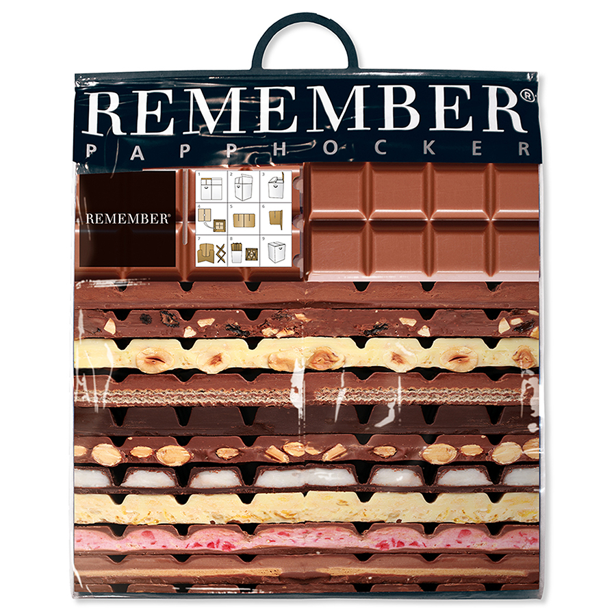 Изображение товара Табурет картонный Chocolate, 32,5х32,5х44 см