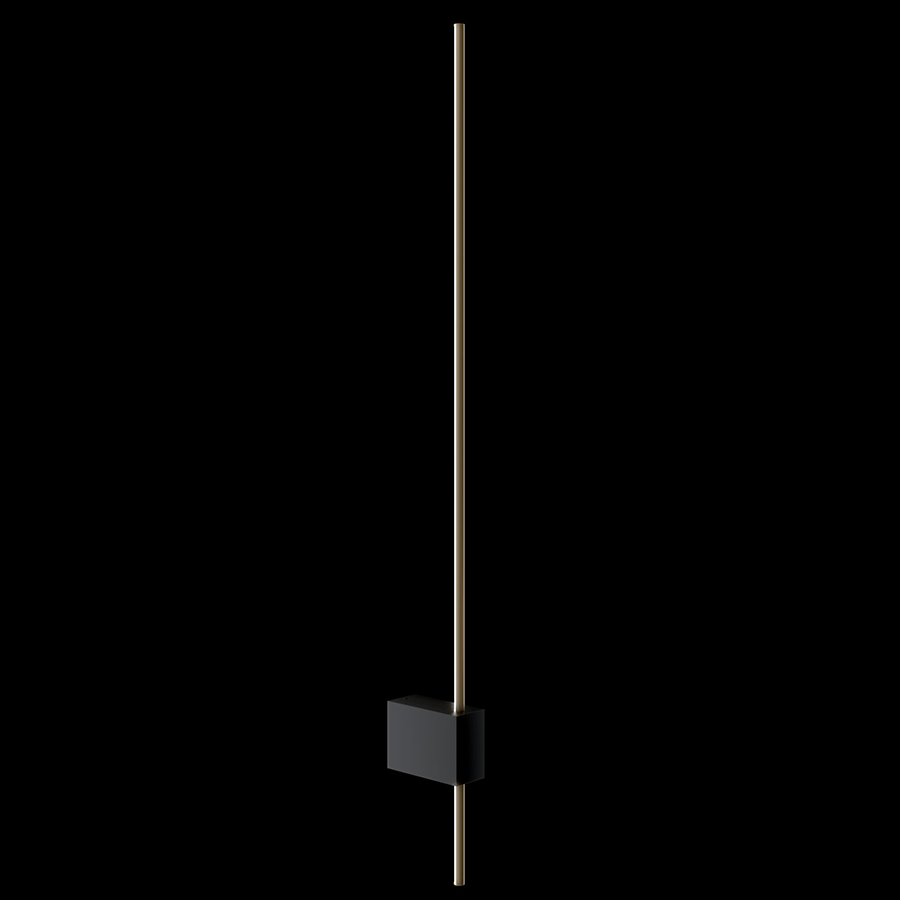 Изображение товара Светильник настенный Ceiling & Wall, Pars, 3x7x62,3 см, черно-золотой