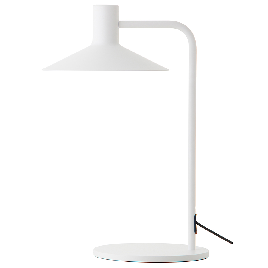 Изображение товара Лампа настольная Minneapolis, 53,8х36хØ27,5 см, белая матовая