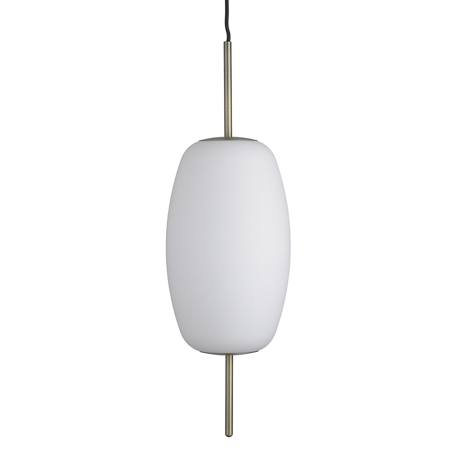 Изображение товара Лампа подвесная Silk, 62хØ20 см, белое опаловое стекло