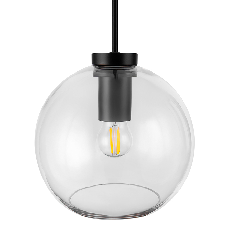 Изображение товара Светильник подвесной Modern Market, 1 лампа, Ø20х93 см, черный