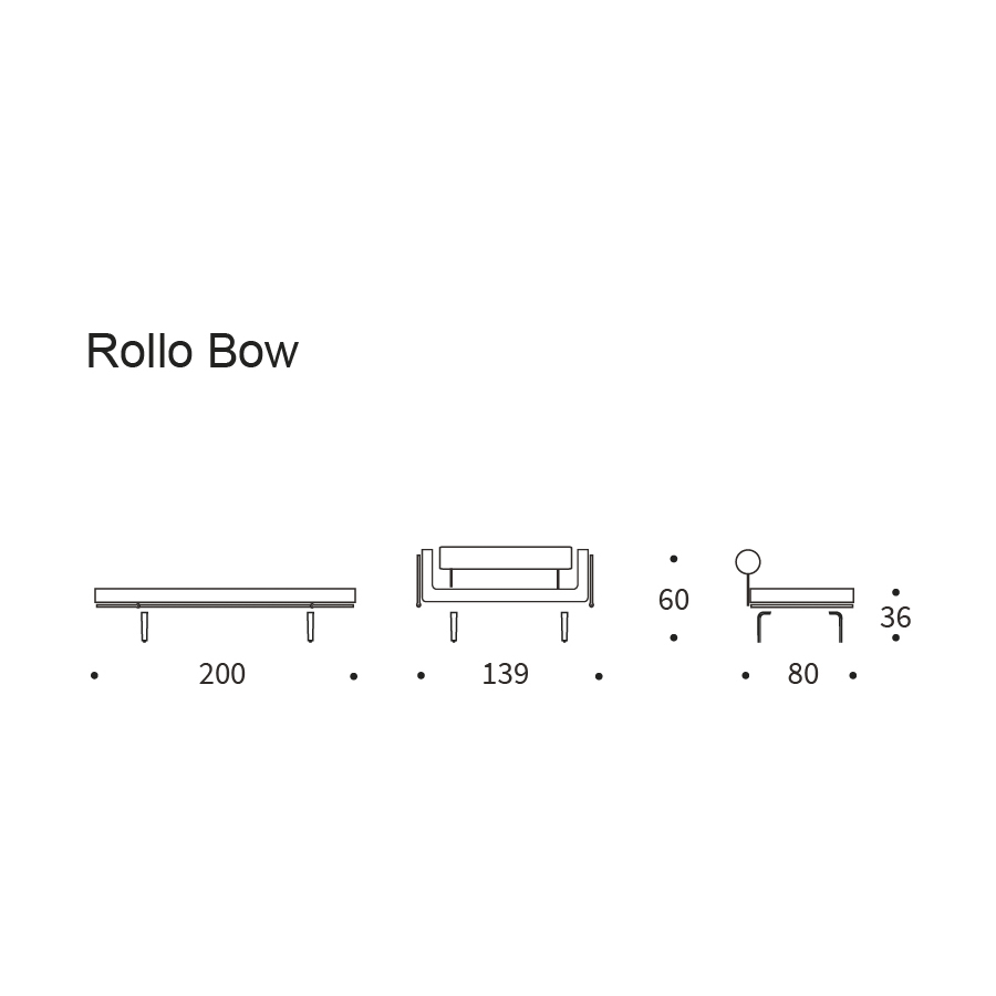 Изображение товара Кушетка Rollo Bow Classic, 200х90х68 см, горчичная
