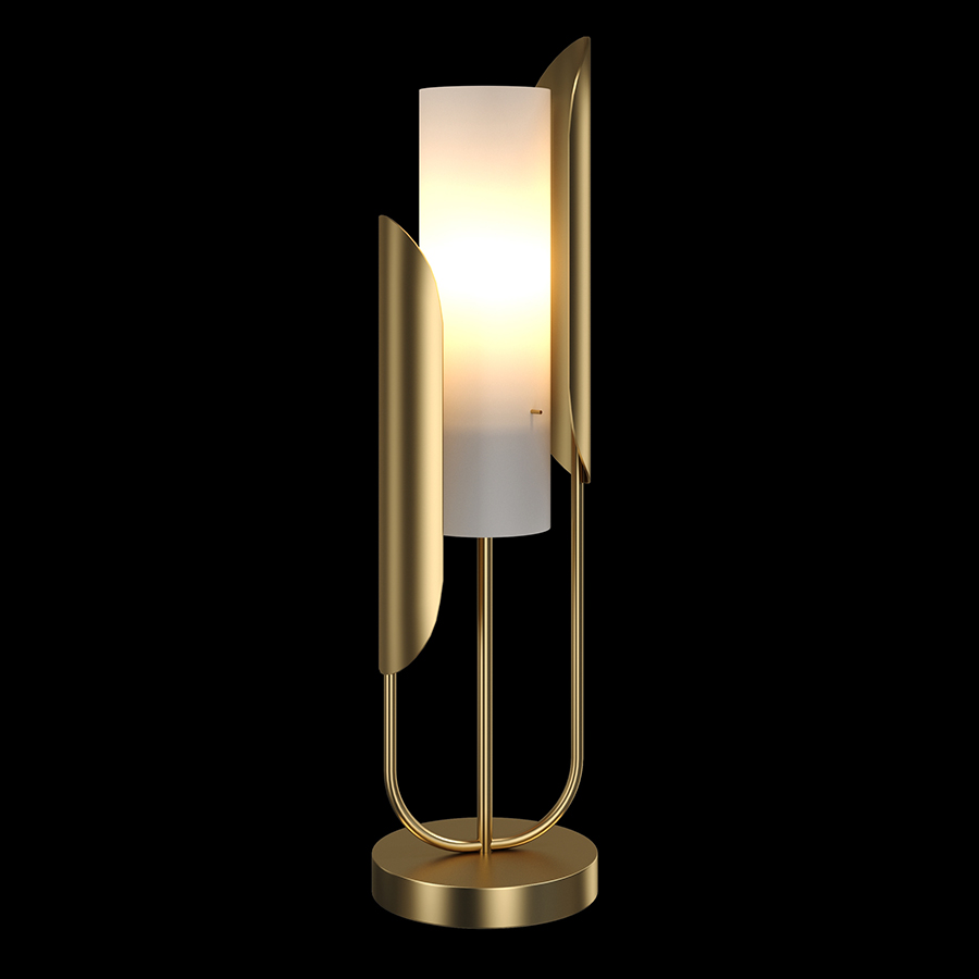 Изображение товара Светильник настольный Table & Floor, Cipresso, 1 лампа, Ø20х75,3 см, золото