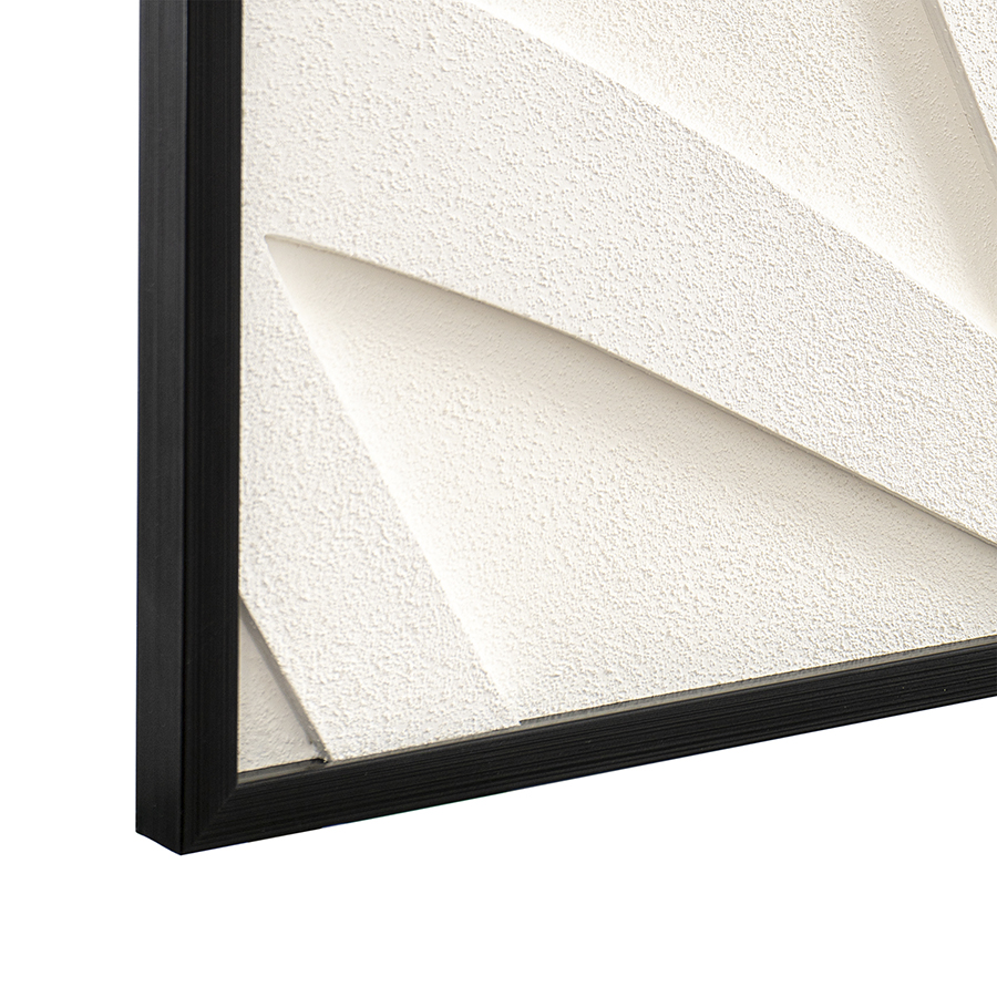 Изображение товара Панно декоративное с эффектом 3D Minimalism, 70х100 см, с черной рамкой