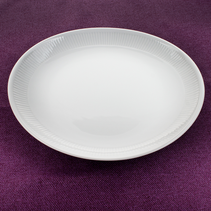 Изображение товара Блюдо сервировочное Plisse, 29,5х25,5 см, белое