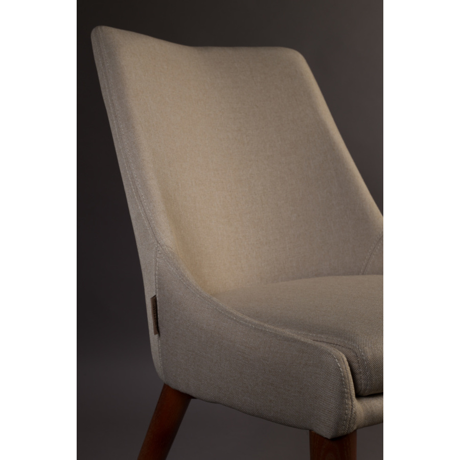 Изображение товара Кресло Dutchbone, Juju, 49×57,7×89 см, молочное