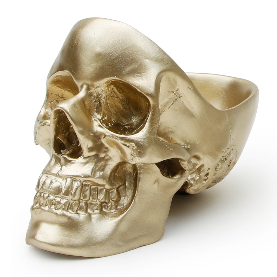 Изображение товара Органайзер для мелочей Skull, золотой