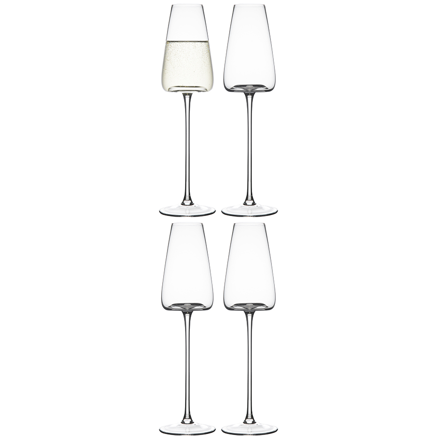Изображение товара Набор бокалов для шампанского Sheen, 240 мл, 4 шт.
