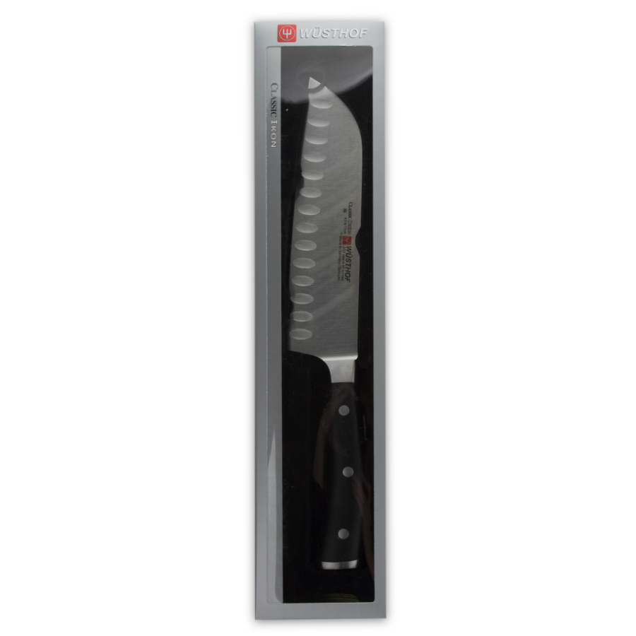 Изображение товара Нож кухонный Сантоку Classic Ikon с углублением на кромке, 17 см
