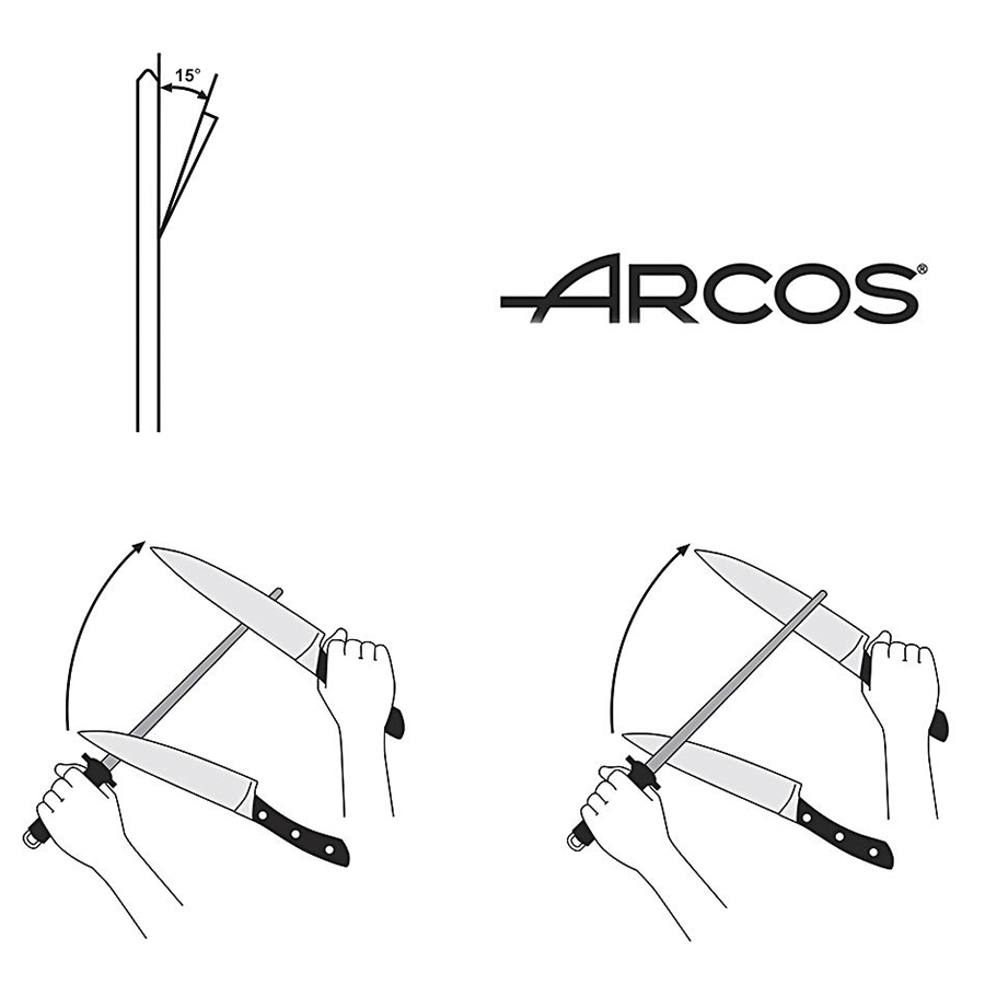 Изображение товара Мусат Arcos, Sharpening steels, 25 см