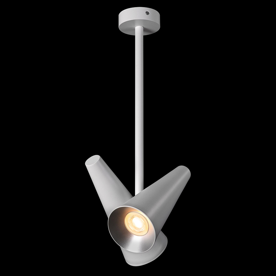 Изображение товара Светильник потолочный Modern, Giro, 2 лампы, Ø21х48 см, белый
