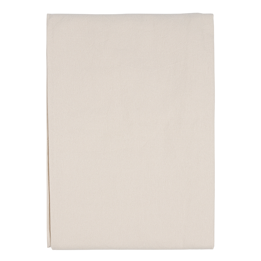 Изображение товара Скатерть из хлопка бежево-серого цвета из коллекции Scandinavian touch, 170х170 см