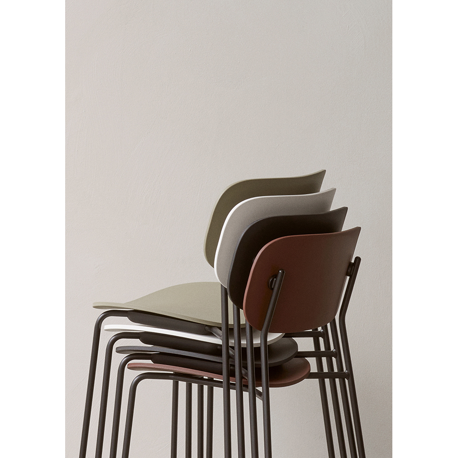 Изображение товара Стул Co Chair, черно-бордовый