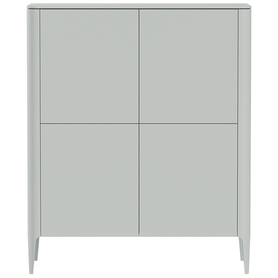 Изображение товара Шкаф Type, 45х100х120 см, светло-серый