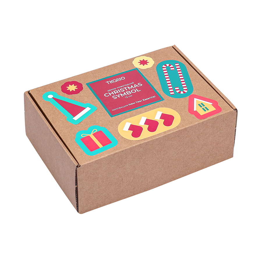 Изображение товара Декор новогодний Christmas symbol из коллекции New Year Essential, 12 см