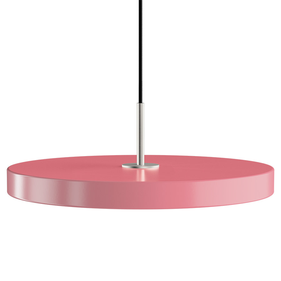 Изображение товара Светильник подвесной Asteria, Ø43x14 см, розовый