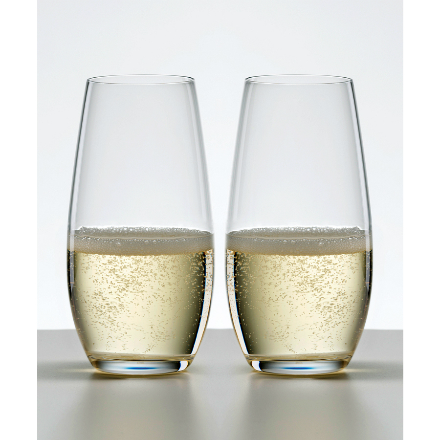 Изображение товара Набор бокалов Riedel "O" Champagne, 264 мл, 2 шт., бессвинцовый хрусталь