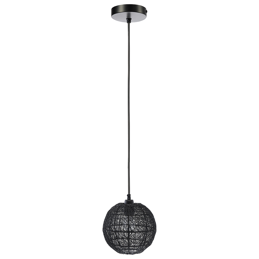Изображение товара Светильник подвесной Vinger, Ø20х22 см, черный