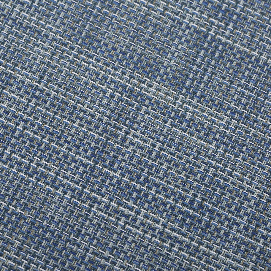 Изображение товара Салфетка подстановочная виниловая Mini Basketweave, Chambray, жаккардовое плетение, 36х48 см