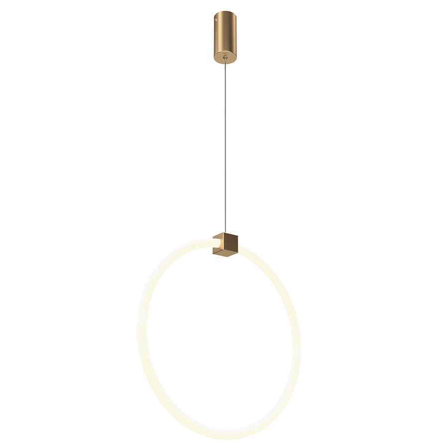 Изображение товара Светильник подвесной Modern, Anillo, Ø41,6х4,5х43 см, золото