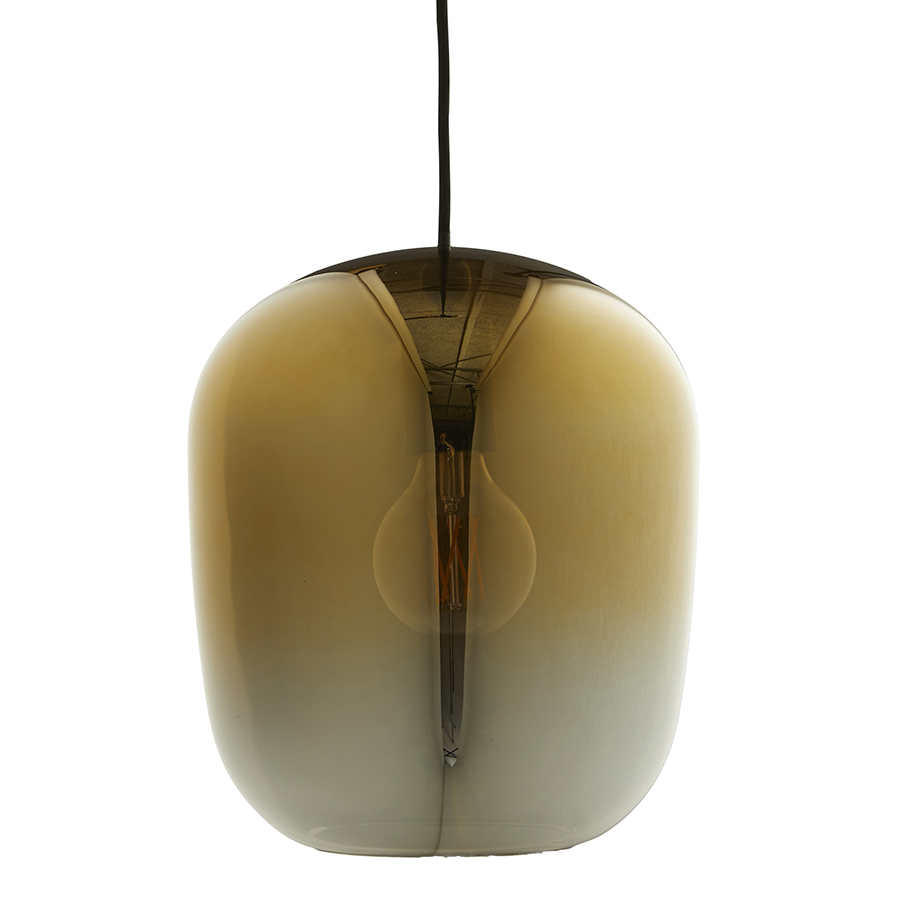 Изображение товара Лампа подвесная Ombre, 41,5хØ35 см, стекло, золото